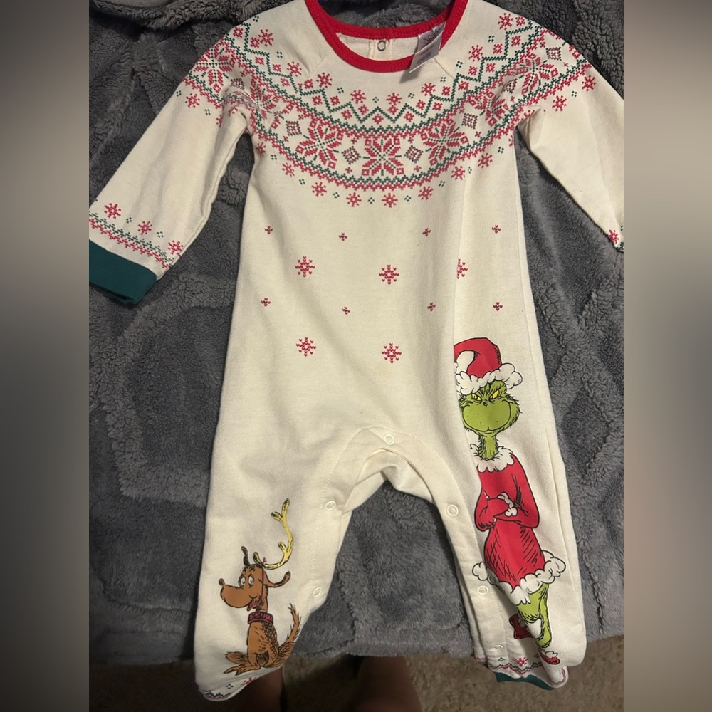 Grinch romper